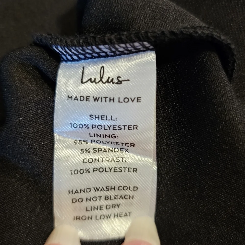 Lulus NWT Sensational Flirt Black Sheer Lace One-shoulder Maxi Dress - Small
